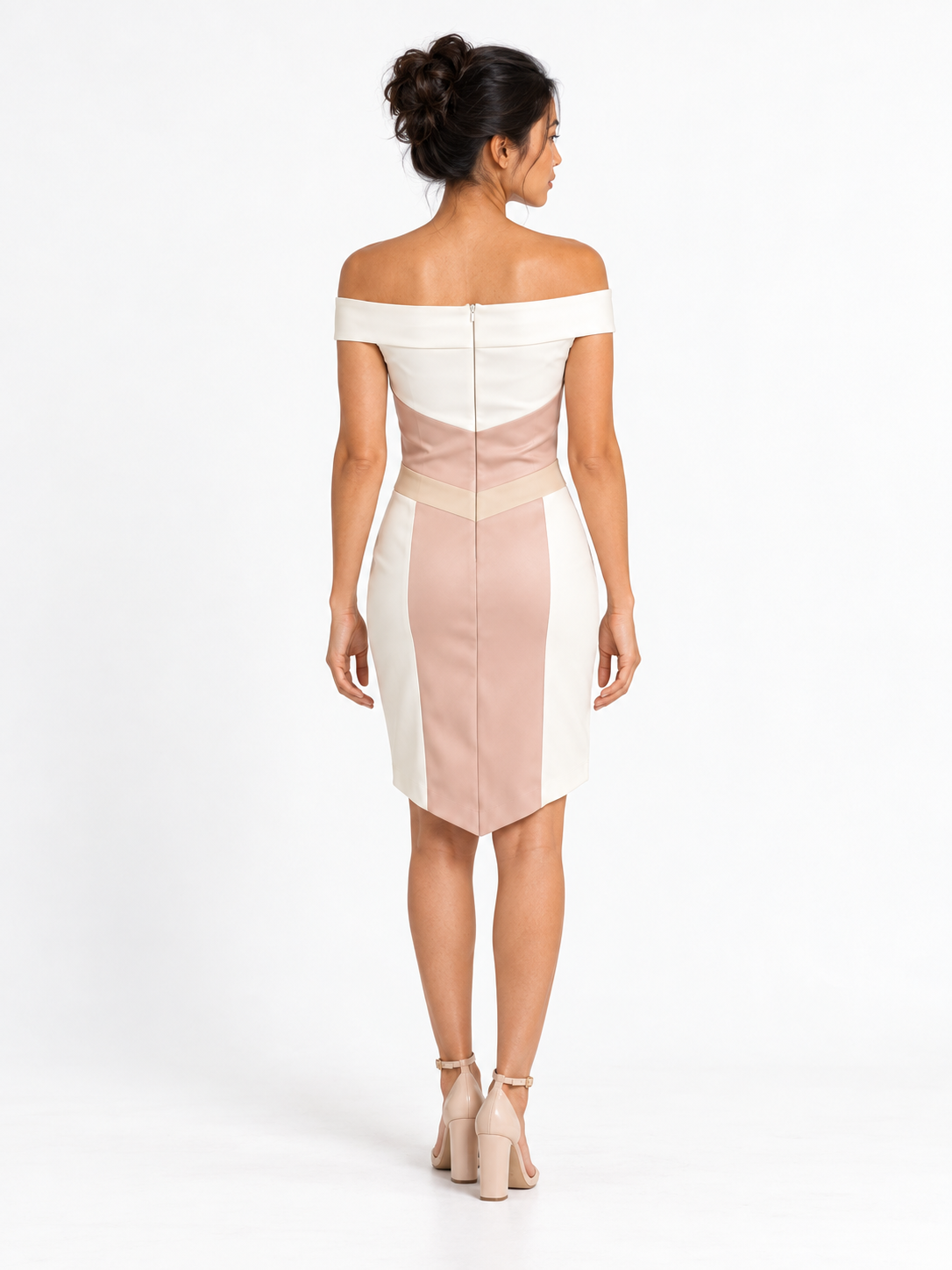 Off Shoulder Crop Dress